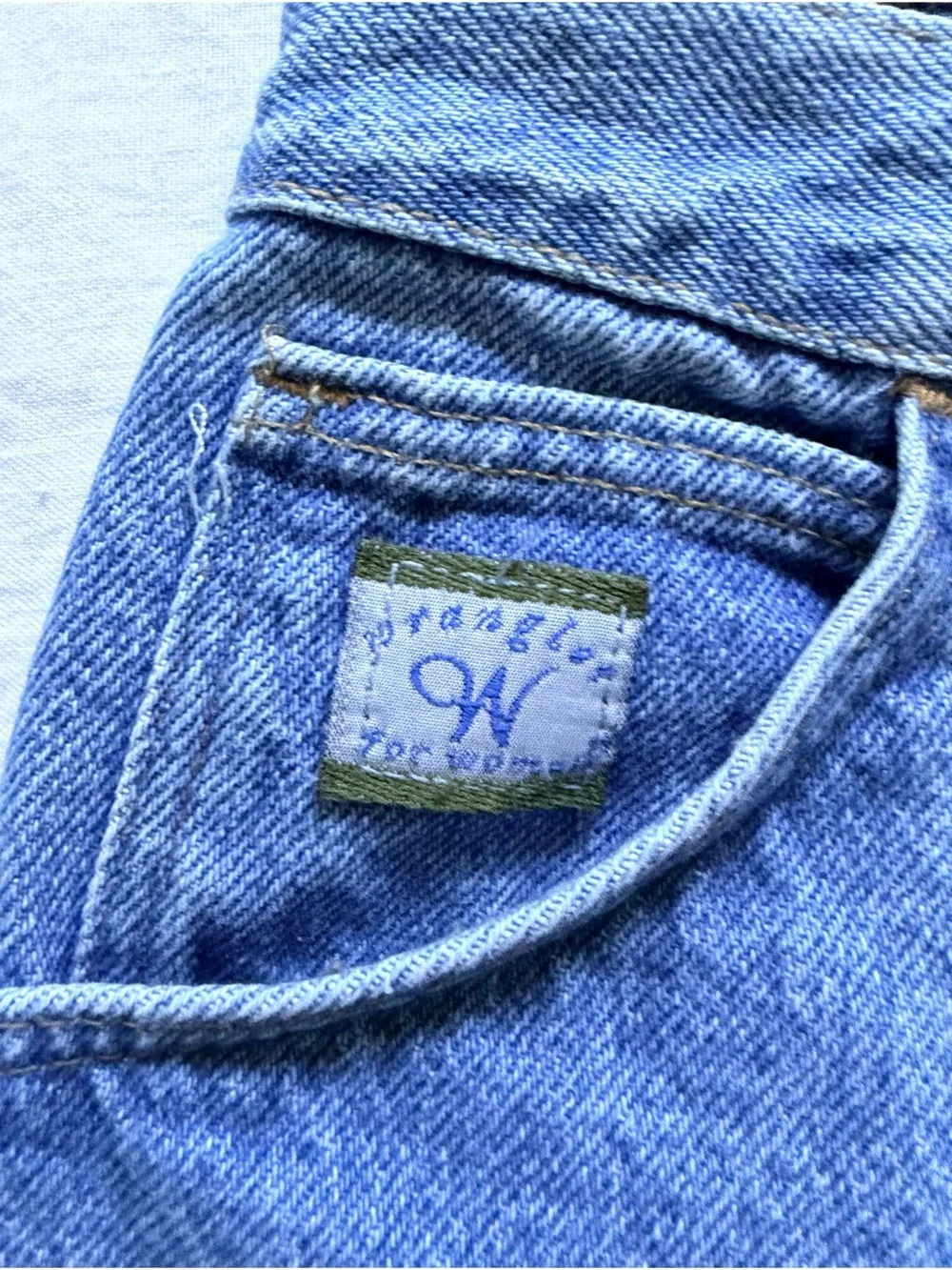 Wrangler women’s denim mom shorts